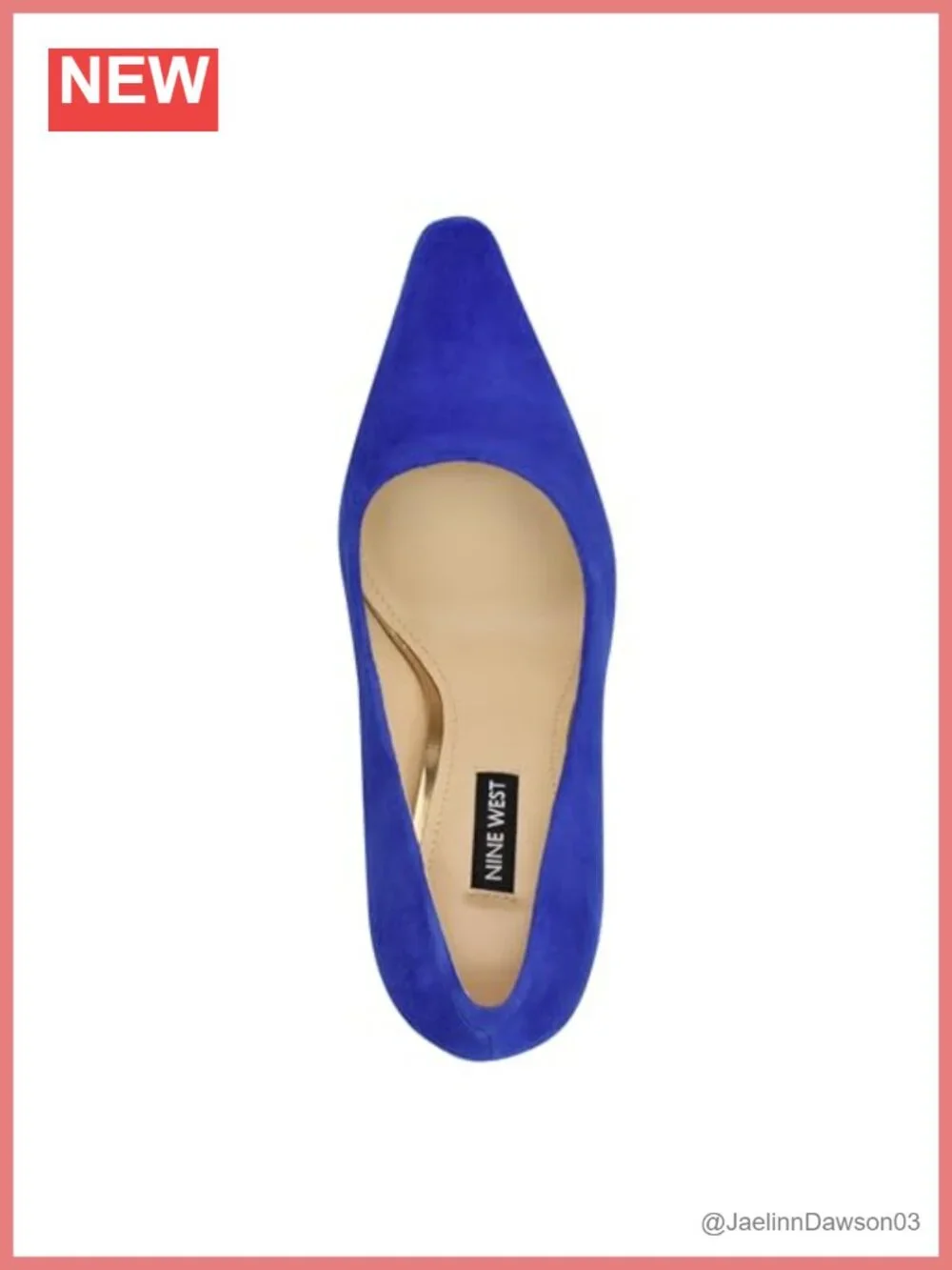 Nine West Oraye Suede Stiletto Heel Pointed Toe Pumps